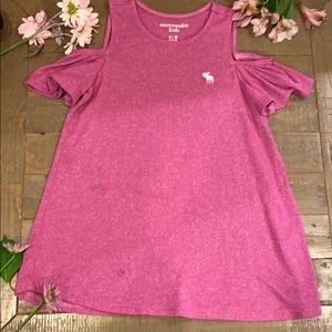 Abercrombie kids off the shoulder shirt